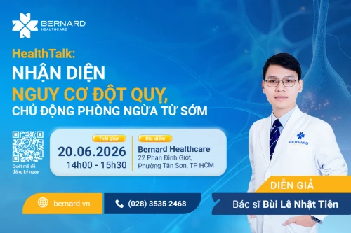 Health Talk: Nhận diện nguy cơ đột quỵ, chủ động phòng ngừa từ sớm